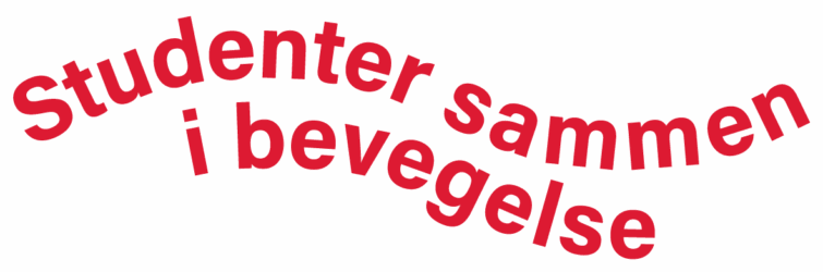 Studenter sammen i bevegelse